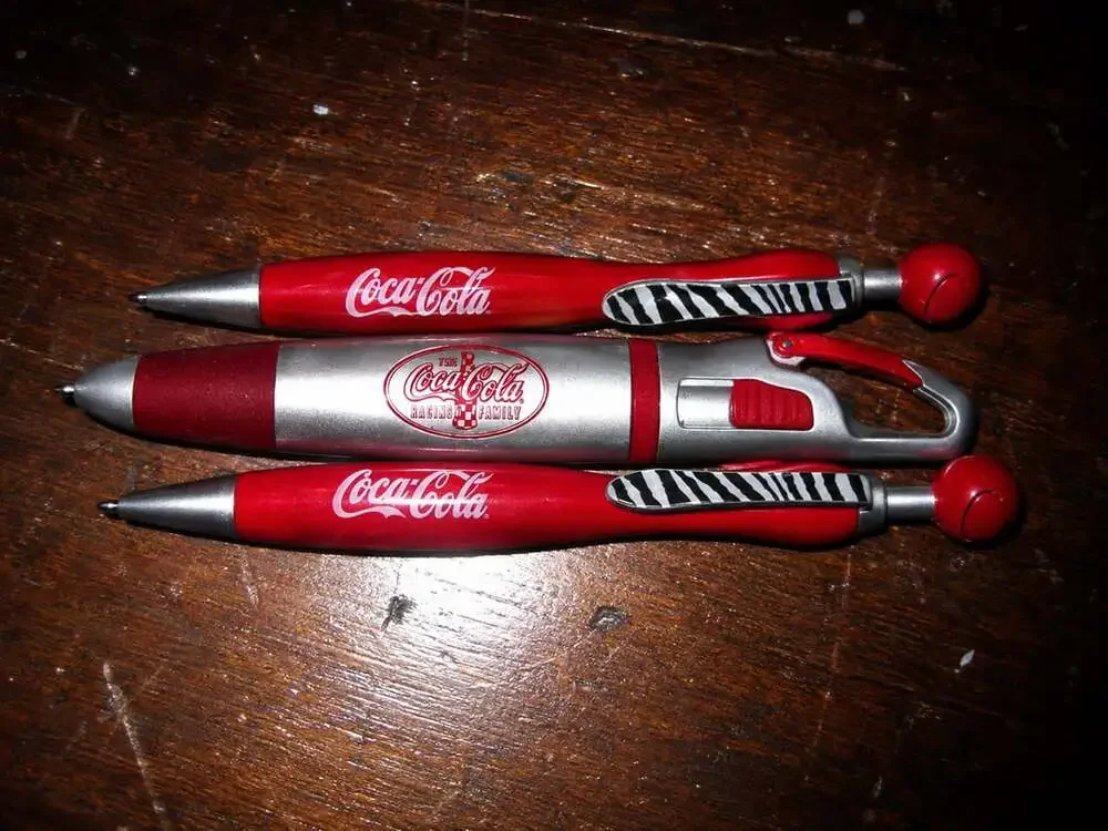 Lot of 3 Vintage Coca-Cola Promotional Pens